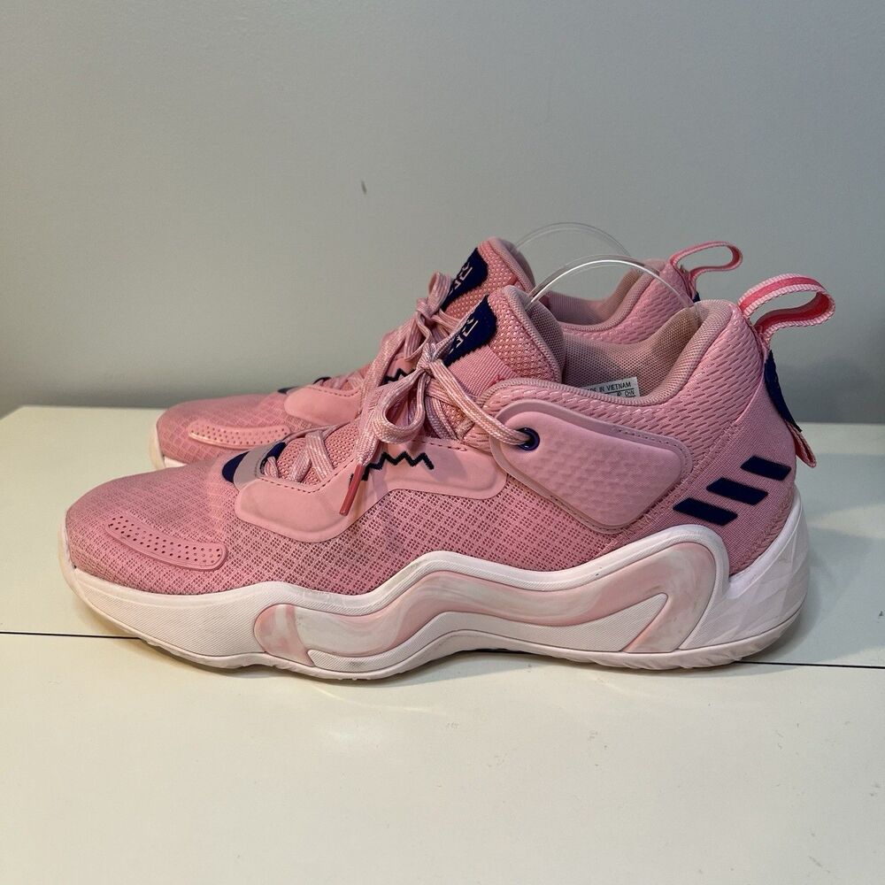 Adidas‎ D.O.N. Issue #3 Basketball Shoe GY0310 Light Pink Mens Size 10